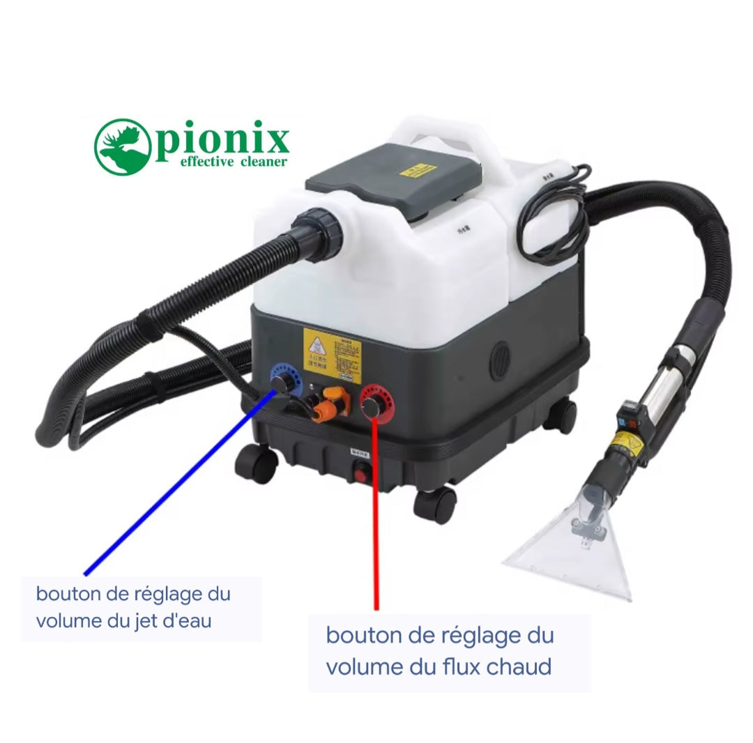 extracteur de tapis vapeur PIONIX PCP-9S